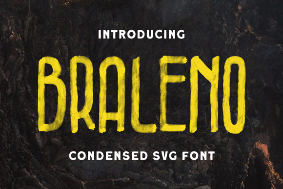 Braleno: The Neat Brushed Display Font for Modern Editorial Design