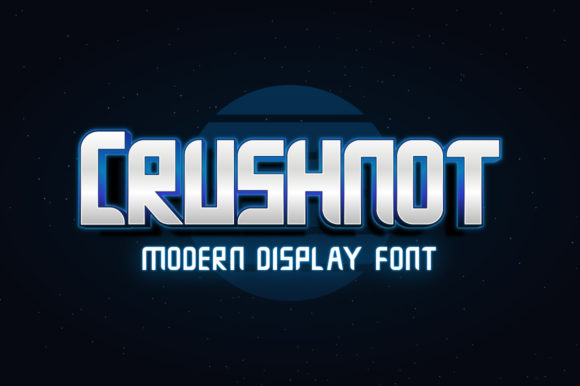 Crushnot: A Bold Display Font for Modern Campaigns
