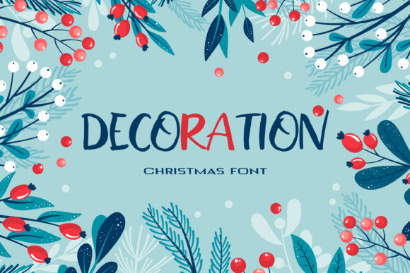 Decoration: A Display Font for Elegant Editorial Design