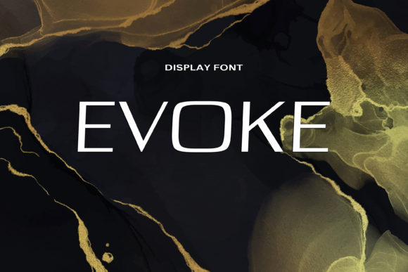 Evoke Font for Bold and Modern Handmade Creations