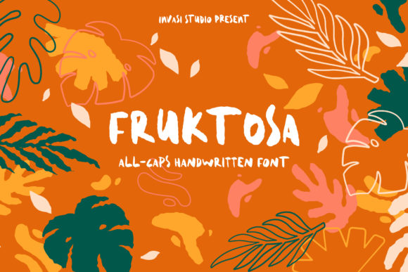 Fruktosa: A Playful Display Font for Trendy Branding