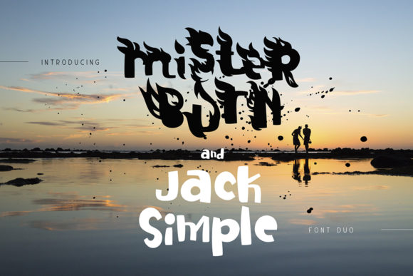 Mister Burn and Jack Simple Font Review
