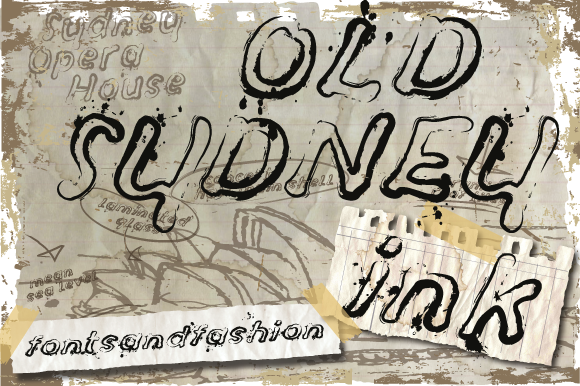 Old Sydney Ink for Editorial Design and Creative Projects
