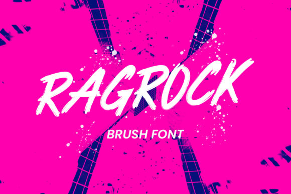 Ragrock: A Bold Display Font for Handmade Product Brands