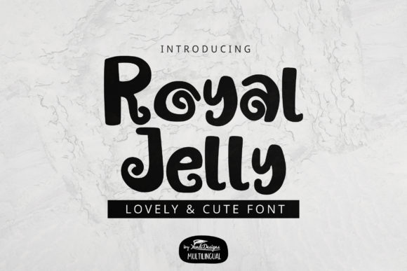 Royal Jelly Display Font for Creative Branding and Editorial Design