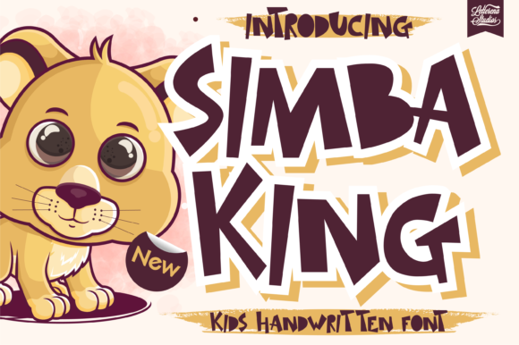 Simba King: A Playful Display Font for Bold Campaigns