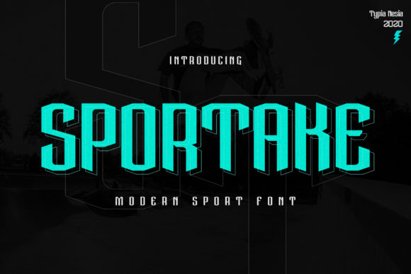 Sportake: The Bold Display Font for Standout Branding
