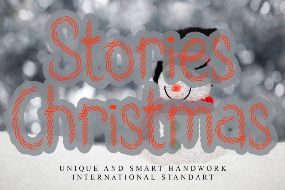 Stories Christmas: The Perfect Display Font for Your Brand
