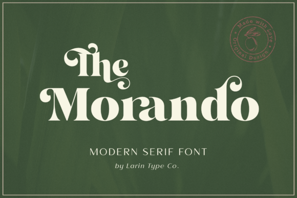 The Morando: A Display Font That Elevates Campaign Design