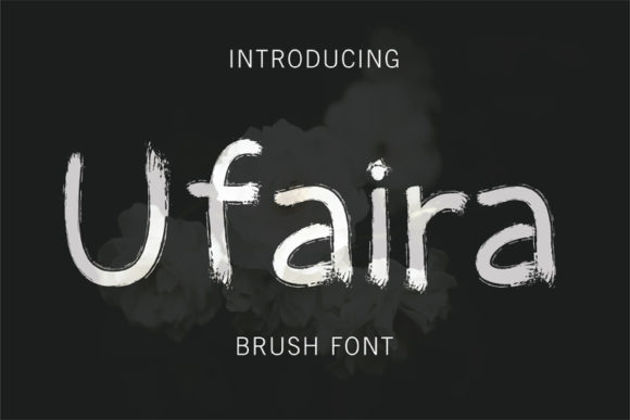 Ufaira: A Classic Brush Display Font for Authentic Branding