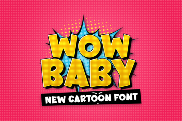 Wow Baby: A Display Font That Elevates Branding Projects